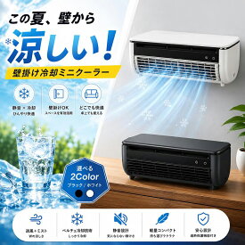 【2026年最新モデル】冷風扇 卓上 ペルチェ冷却 ミストファン コードレス USB充電式 小型 静音 リモコン付き 壁掛け対応 3段階風量 冷風機 ポータブルファン デスク 車内 キッチン 熱中症対策 卓上扇風機 省エネ 寝室 キッチン 夏家電 猛暑対策 節電対策 加湿 ミスト噴霧
