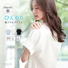 【MAX30%OFF★4/27まで】 接触冷感 vネック ブラウス スキッパーブラウス オフィスカジュアル 半袖 ブラウス 可愛い 接触冷感 ブラウス 洗える ブラウス レディース 半袖 オフィス フリル袖 ジャケット ブラウス ブラウス 半袖 キーネック 韓国ファッション