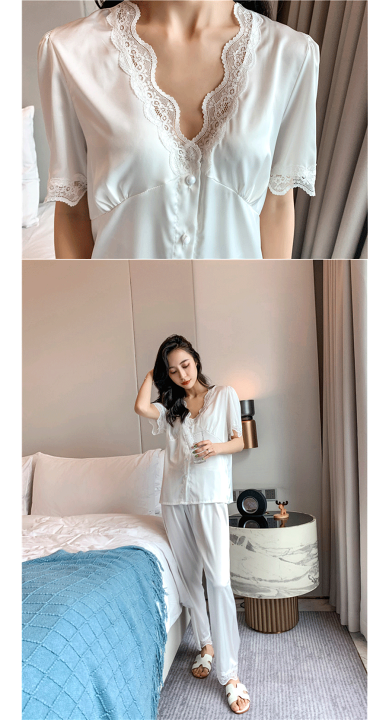 楽天市場】＼期間限定：10％OFF／パジャマ 夏 上下セット 夏用
