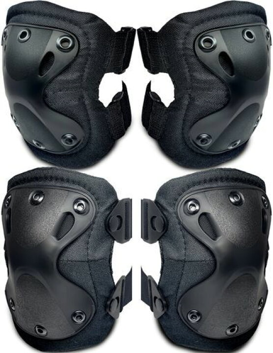 楽天市場 サバゲー Wenly アクション プロテクター 上下セット ニーパッド エルボーガード 膝当て 膝パッド バイク タクティカル スノボー ミリタリー Swat シャンティ アラモード
