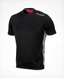 【送料無料】 HUUB フーブ Tシャツ トレーニング トップ Training Top Black Red ブラック レッド ユニセックスTRAINTOP 練習 ジム トライアスロン トライスーツ トライウェア T shirt ポリエステル 半袖 トレラン トレイル THBMR15201