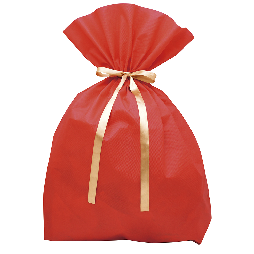 カワイミニピアノシリーズにピッタリ SALE 80%OFF 大きなラッピング用巾着袋 セルフラッピング袋 最大96%OFFクーポン 超BIG巾着 赤 プレゼント クリスマス包装 出産祝い ギフト包装 あす楽
