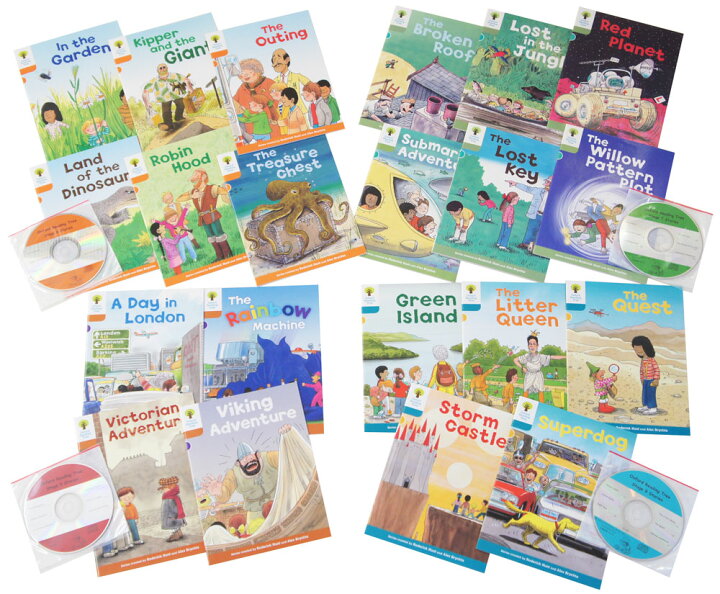 楽天市場 Oxford Reading Tree トランクパックb 22年版 あす楽 Ort オックスフォードリーディングツリー 英語 教材 多読 Cd 子供 小学校 小学生 中学校 中学生 聞き流し セット教材 家庭学習 自宅学習 宿題 勉強 室内 遊び 中学受験 誕生日 クリスマス プレゼント