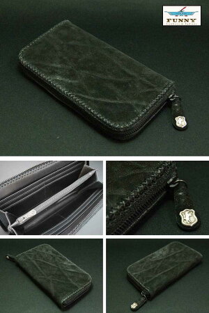 ファニー財布≪エレファント/ブラック≫≪チャーリーズウォレット/CHARLIE'SWALLET≫FUNNY/STALLION長財布/本革【レザーウォレット専門店】【送料無料】【楽ギフ_包装】