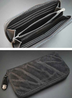 ファニー財布≪エレファント/ブラック≫≪チャーリーズウォレット/CHARLIE'SWALLET≫FUNNY/STALLION長財布/本革【レザーウォレット専門店】【送料無料】【楽ギフ_包装】