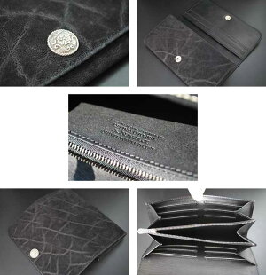 ファニー/FUNNY≪TRIFORDWALLET/トライフォードウォレットエレファント/ブラック≫長財布/ウォレット/日本製/革財布/牛革/本革/革財布/メンズ【レザーウォレット専門店】【送料無料】【楽ギフ_包装】