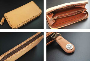 FUNNY/ファニー≪チャーリーズウォレット/CHARLIE'SWALLET≫≪アメリカンブライドルレザー/タン≫FUNNY/長財布/本革【レザーウォレット専門店】【送料無料】【楽ギフ_包装】