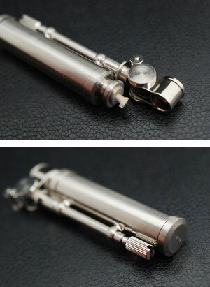 オイルライター/日本製≪DUKEシリーズデューク3ニッケルサテンペンギンライター社製/ワンアクション式≫【CHAOSLighterBar】ラッピング【メール便不可】【楽ギフ_包装】【smtb-m】【売れ筋】