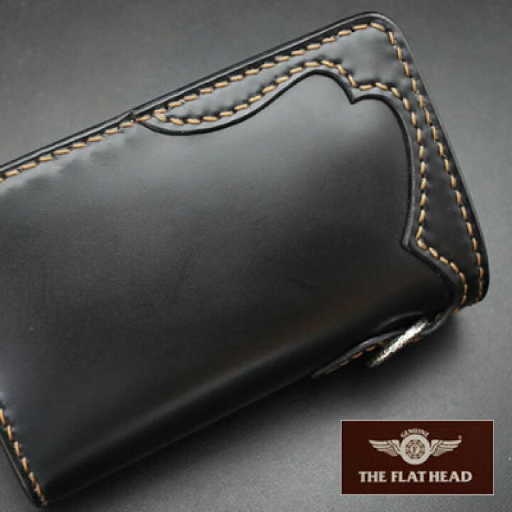 楽天市場】【THE FLAT HEAD 正規取扱店】【小銭差し込み式】二つ折り  
