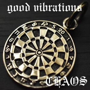 【メール便対応】【当店限定】【別注アイテム】goodvibrations/グッドバイブレーションズ≪ブラス真鍮製ミニチュアペンダントダーツ≫ダーツボードダートブルポイントバレルシャフトフライトチャームペンダントトップネックレス