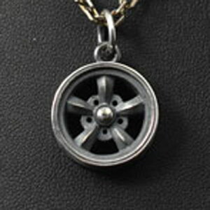 【送料無料】【当店限定】【別注アイテム】goodvibrations/グッドバイブレーションズ≪スターリングシルバーシルバー925製タイヤホイールチャームペンダントトップ≫ホットロッドローライダーチカーノ純銀Silver925ネックレス【楽ギフ_包装】