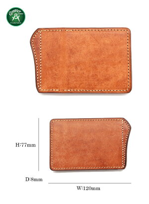 【正規取扱店】折り曲げギミックが使いやすいGrooverLeatherグルーバーレザークレジットカードケース名刺入れパスケースハードカードケースイタリアンレザーバフ加工オイルタンレザー牛革日本製手作りメンズ財布本革キャッシュレス財布【送料無料】