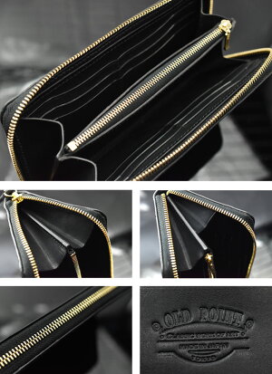 【純日本製】【手縫いピッチ3.5mm】≪OLDPOINT-CLASSICWORKOFART-オールドポイントクラシック・ワーク・オブ・アート手縫いラウンドファスナーウォレット新喜皮革社製コードバンレッド≫イタリアンレザー馬臀部革メンズ財布本革【送料無料】