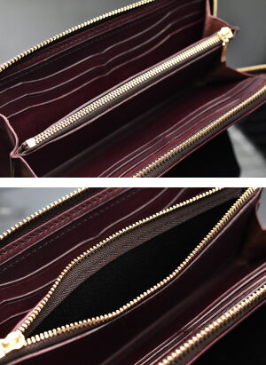 【純日本製】【手縫いピッチ3.5mm】≪OLDPOINT-CLASSICWORKOFART-オールドポイントクラシック・ワーク・オブ・アート手縫いラウンドファスナーウォレットホーウィン社シェルコードバンネイビー/ボルドー≫イタリアンレザー馬臀部革メンズ財布本革【送料無料】