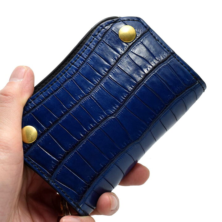 楽天市場】限定 藍染め ポロサス スモールクロコダイル イリエワニ  