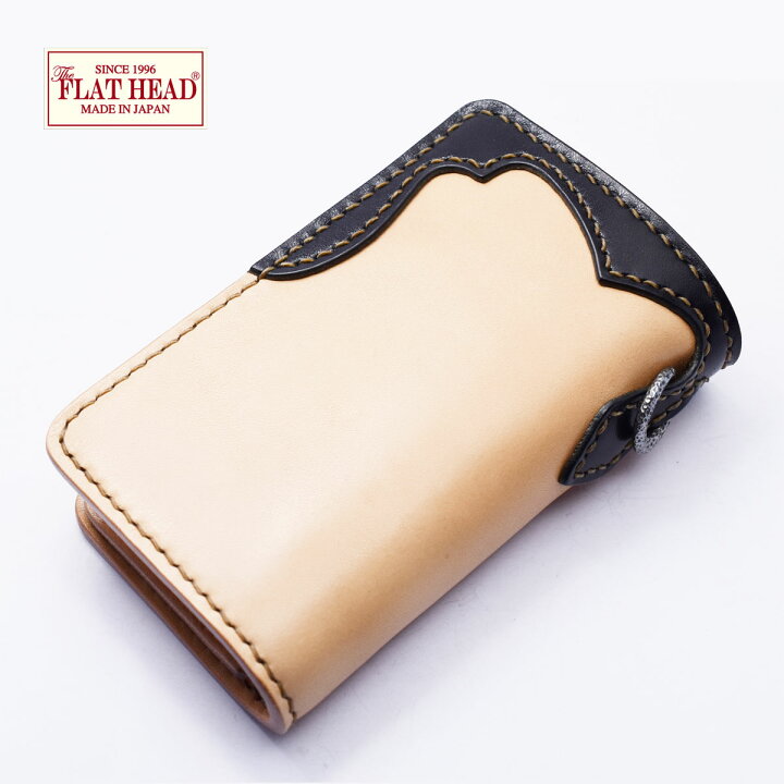楽天市場】【THE FLAT HEAD 正規取扱店】【小銭差し込み式】二つ折り 