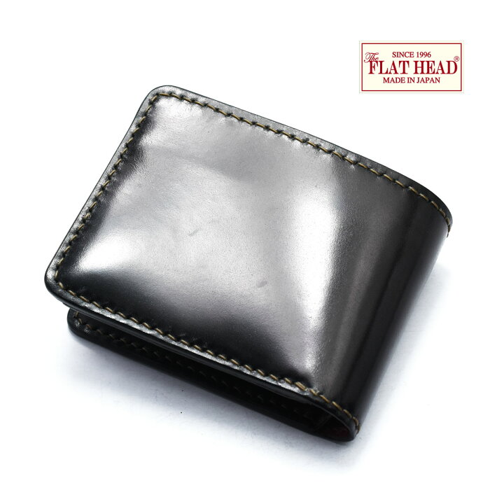 楽天市場】【THE FLAT HEAD 正規取扱店】【小銭差し込み式】二つ折り  