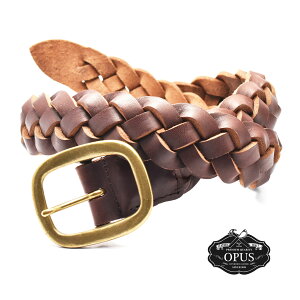 �y���K�戵�X�zOPUS �I�[�p�X 40mm���b�V���x���g �z�[�E�B���� US�I�C�����U�[ �N�����G�N�Z�����U�[ OHB-03-BR �u���E�� ���{�� 3�T�C�Y �t���[�T�C�Y �x���g �����Y �{�v �J�W���A�� �u�����h 