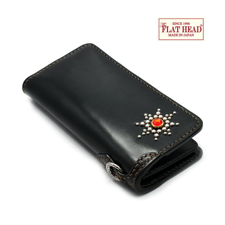 楽天市場】【THE FLAT HEAD 正規取扱店】【小銭ジッパー式】スタッズ  