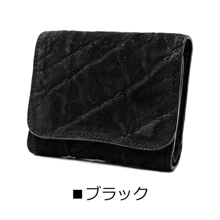 楽天市場】三つ折り財布 レディース メンズ 財布 象革 ミニ財布 