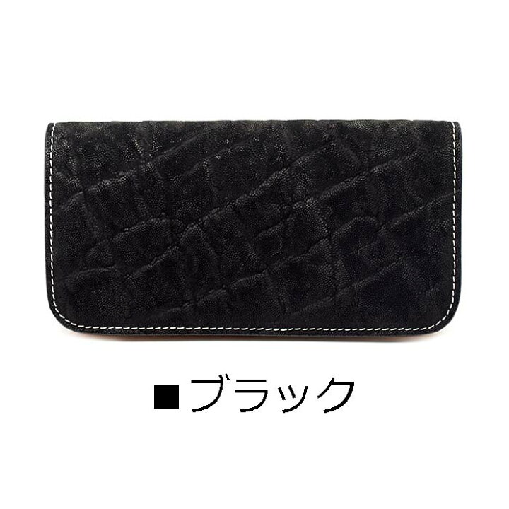 楽天市場】象革 長財布 メンズ ロングウォレット ジンバブエ産 