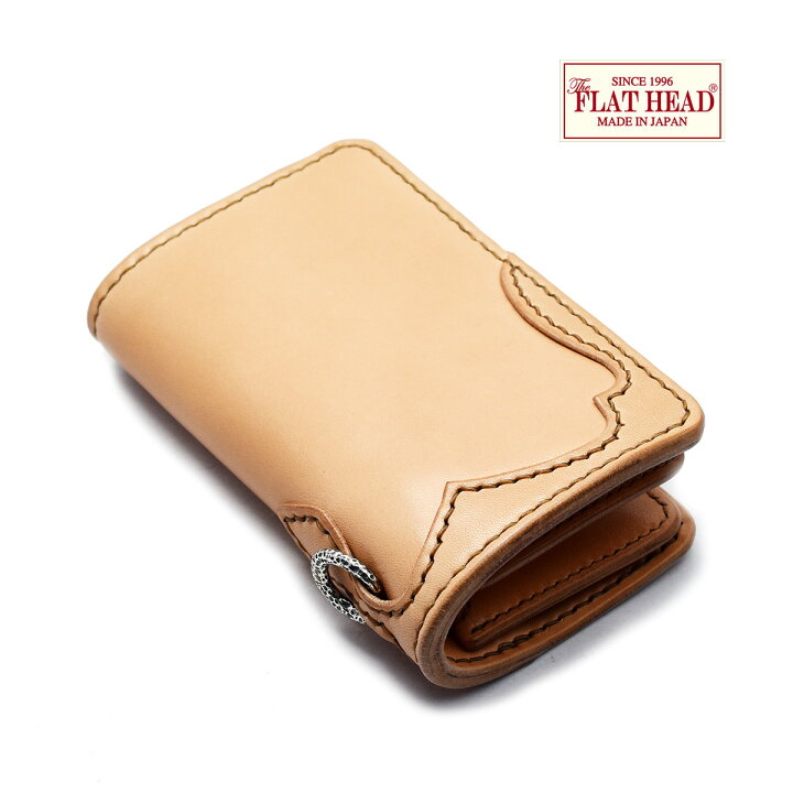 楽天市場】【THE FLAT HEAD 正規取扱店】【小銭差し込み式】二つ折り  