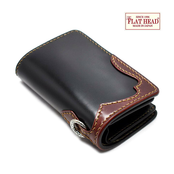 楽天市場】【THE FLAT HEAD 正規取扱店】【小銭差し込み式】二つ折り 