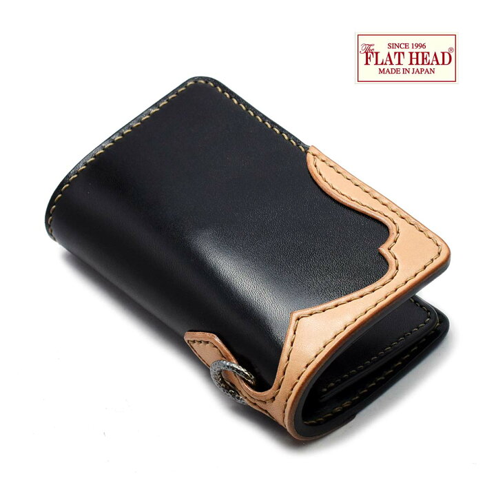 楽天市場】【THE FLAT HEAD 正規取扱店】【小銭差し込み式】二つ折り 