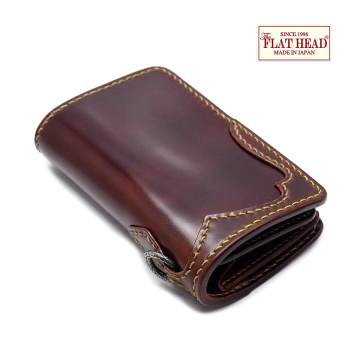 楽天市場】【THE FLAT HEAD 正規取扱店】【小銭差し込み式】二つ折り 