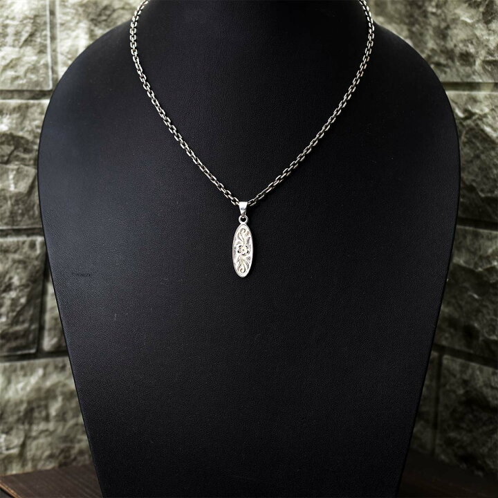 楽天市場】【36×10mm】シルバーアクセサリー メンズ シルバー925 白