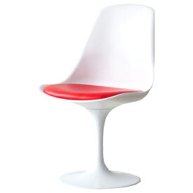 チューリップチェア エーロ・サーリネン レッド エーロサーリネン　PVC ウレタンフォーム チェア 椅子 ABS