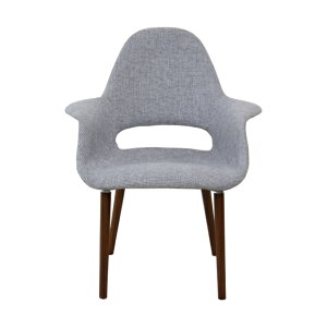 イームズ オーガニックチェア グレー アームチェア ダイニングチェア 椅子 イームズチェア eames おしゃれ かわいい リプロダクト ジェネリック