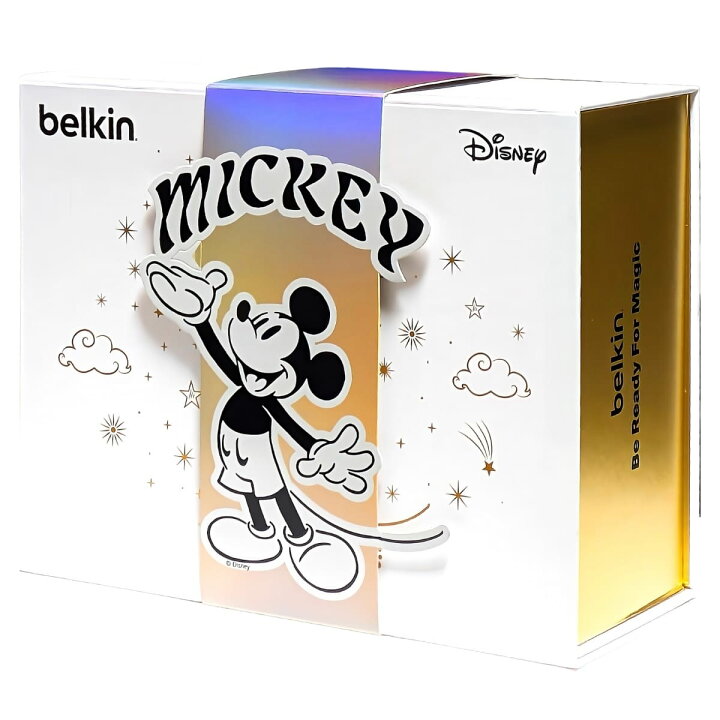 楽天市場】Belkin ディズニー チャージング ギフトボックス(5000mAhの  