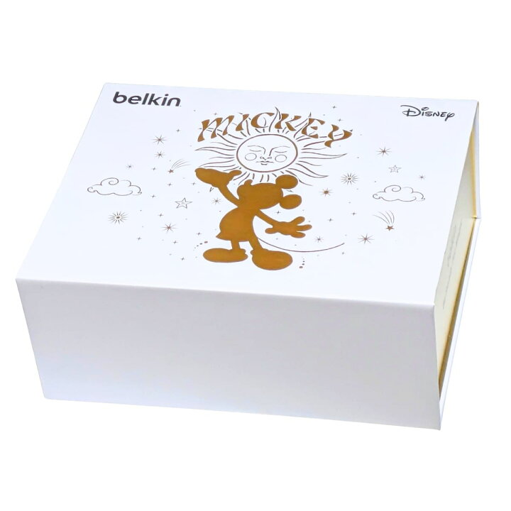 楽天市場】Belkin ディズニー チャージング ギフトボックス(5000mAhの  
