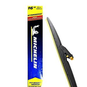 �~�V������ Hydro Edge ���C�p�[�u���[�h �I�ׂ�4�T�C�Y 15/16/17/18�C���` �J�E��̎��E�΍� �~�̃h���C�u�����S�ɁB�݌Ɍ��� ���p�b�P�[�W�ɃL�Y��ւ��݂���B MICHELIN HydroEdge Wiper Blade 15/16/17/18i