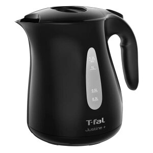 【冬支度】ティファール 電気ケトル 1.2L ジャスティン プラス KO4908JP/KO4901JP カラー2色(ブラック,ホワイト) 沸騰時間約60秒 省エネ スピード湯沸かし 冬の必需品 11%OFFクーポンあり