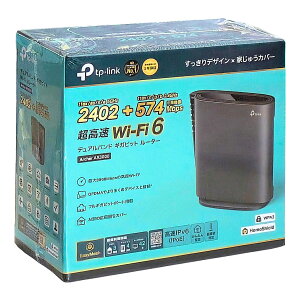 TP-Link  Wi-Fi 6 [^[ Archer AX3000( 2402{574Mbps ) fAoh MKrbg cuΉ ˌ 3K }V4LDK őڑ42 WPA3