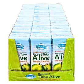 Denmark（Take Alive）テイクアライブ　スウィーティー グレープフルーツ 200ml×24本（果汁3%）乳酸菌入り　1本にビタミンCが470mg含有　ドリンク　原産国:大韓民国（韓国）#57931