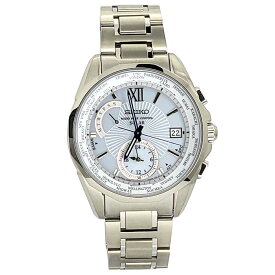 [セイコーウォッチ] ブライツ 腕時計 SEIKO BRIGHTZ SAGA137 ソーラー電波 文字盤 ホワイト 素材チタン メンズ腕時計