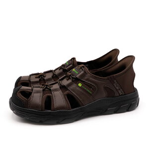 �y3,000�~�ȏ��10%OFF�N�[�|�� 6/18 00:00�`6/21 09:59�z SKECHERS �X�P�b�`���[�Y �����Y �J�W���A�� �T���_�� �X���b�v�C���Y �����H���e�b�h SS 256041-CHOC �`���R���[�g