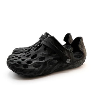 �y3,000�~�ȏ��10%OFF�N�[�|�� 5/18 00:00�`5/21 09:59�z MERRELL ������ �����Y �N���b�O �T�{ �A�E�g�h�A �X�|�[�c �������p �T���_�� �n�C�h�� ���b�N J48595 �u���b�N