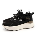 PUMA プーマ レディース カジュアル 厚底 軽量 スニーカー サンダル シューズ ソフトライド メイブ ミュール 312001-02 ブラック