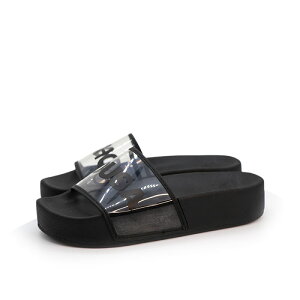 DC Shoes fB[V[ fB[X V[ r[` v[ JWA XCh T_ WS DC SLIDE PLATFORM SE XCh vbgtH[ DW221015 BB2 ubN