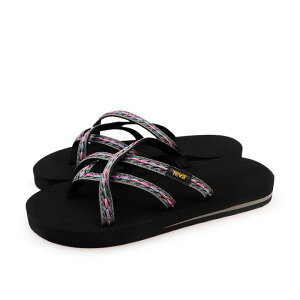�y3,000�~�ȏ��10%OFF�N�[�|�� 5/1 00:00�`5/7 09:59�z TEVA �e�o ���f�B�[�X �X�|�[�c �A�E�g�h�A �J�W���A�� �T���_�� OLOWAHU �I�����t 6840-FBLK �u���b�N