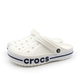 【お買い物マラソンクーポン発行中】 crocs クロックス レディース メンズ 男女兼用 ユニセックス 定番 サボ アウトドア スポーツ 水陸両用 サンダル バヤ バンド クロッグ 205089-126 ホワイト 白