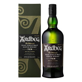 お酒 ギフト ウイスキー アイラ シングルモルト ARDBEG ( アードベッグ ) 10年 46° 700ml ≪ 専用箱入り ≫