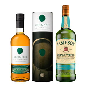  Mtg ACbVECXL[ O[X|bg ( Green Spot ) 40° 700ml    & WF\ ( Jameson ) gv gv }TJXN GfBV 40° 1000ml   ƐœX