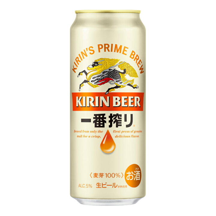 楽天市場】お酒 ギフト ビール キリン 一番搾り 500ml ケース ( 24本 一番搾り500ml ２４本１ケース分 おまけ♪一番搾り350ml５本