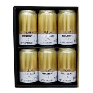 Ē ĒnC{[ Oa iichiko SPECIAL HIGHBALL (  XyV nC{[ ) 7x 350ml x 6 y  Mtg v[g a z