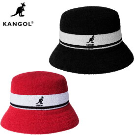 【限定セール】Kangol カンゴール Bermuda Stripe Bucket Hat バミューダ カジュアル バケット ハット キャップ カジュアル 帽子 正規品 ユニセックス 男女兼用 ストリート